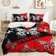 thumbnail image 1 of Butterfly Lightning Quilt Duvet Cover Set Doona Cover Super Home Textiles3-Piece Bedding Set, 1 of 5