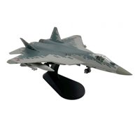 Magideal - Modelo De Avión Modelo De Avión De Juguete, Rusia Metal Modelo De Caza A Escala 1/72, Su-57 Fighting Diecast, Para Colección De Regalos Y Regalos Para