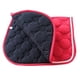 thumbnail image 2 of Mantilla Inglesa Comfort De Algodón Acolchado Cuadrado Almohadillas Para Montar A Caballo Rojo, 2 of 5