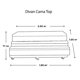 thumbnail image 4 of Cama Nido Zen Top Cuero Café Moro 1.5 Plaza, 4 of 4