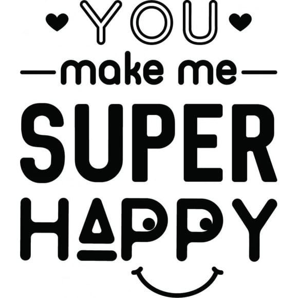 Decomural Super Happy Love Heart WS-46218