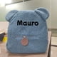thumbnail image 1 of Personalised Womens Girls Cute Bear Pattern Backpack Gift Plush Toddler Backpack for girls Custom Name Small Casual Shoulder, 1 of 3