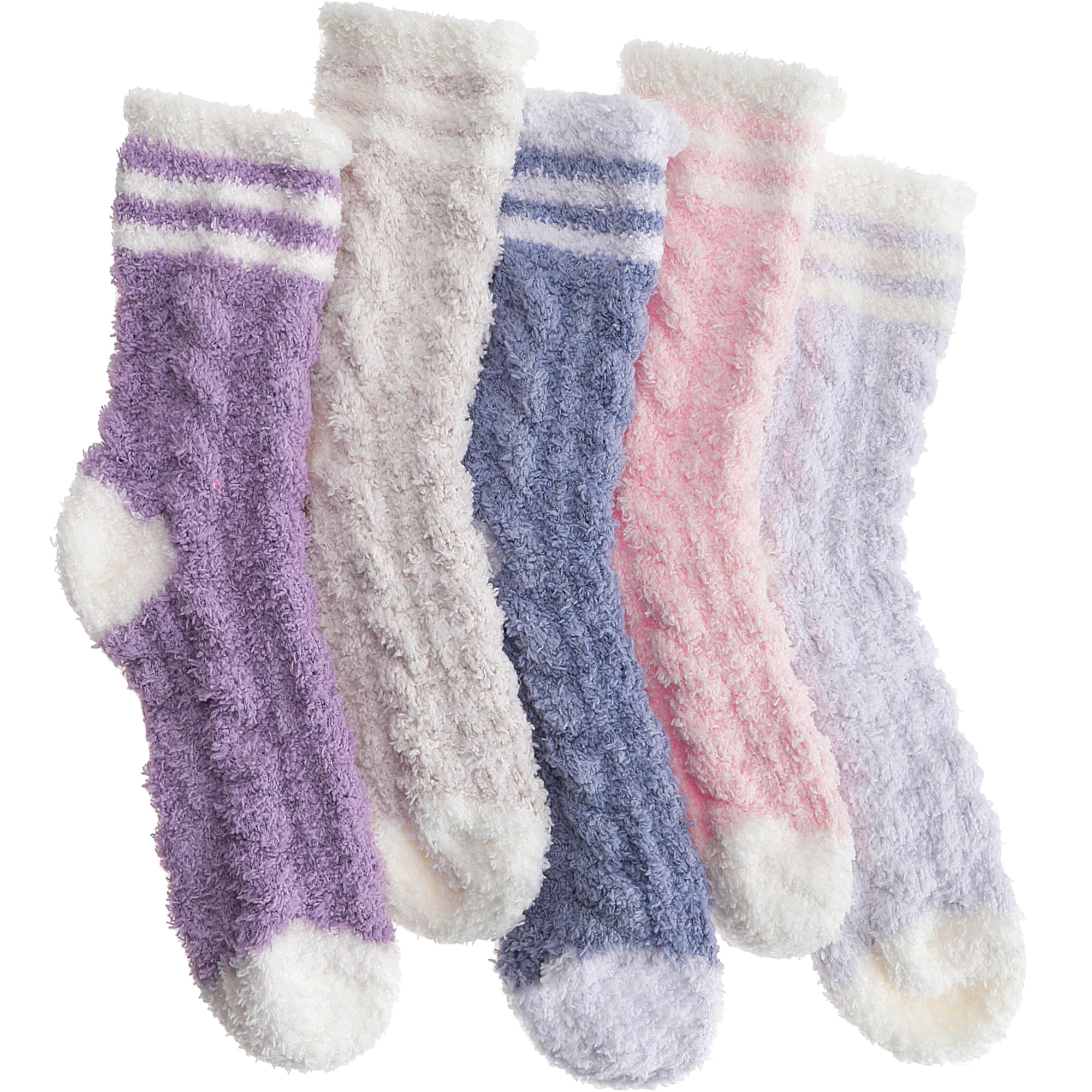 Calcetines Fuzzy Socks Ebmore Fleece Fluffy Cabin Plush Cálidos Para Mujer