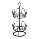 thumbnail image 3 of Zapatero Giratorio Multiusos Para Lavadero, Hogar, Balcones Al Aire Libre, Negro, 2 Niveles, 3 of 5