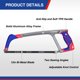 thumbnail image 2 of Sierra de arco WORKPRO 30 cm bi‑metal – juego de 3 hojas, 2 of 7