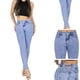 thumbnail image 4 of Jeans Pitillo Celeste Tiro Alto 9276, 4 of 7