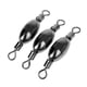 thumbnail image 3 of 3pc Pesca Barril Swivels Quick Fooders Curso De Mar Barell Rig Swivels 2.1g, 3 of 3