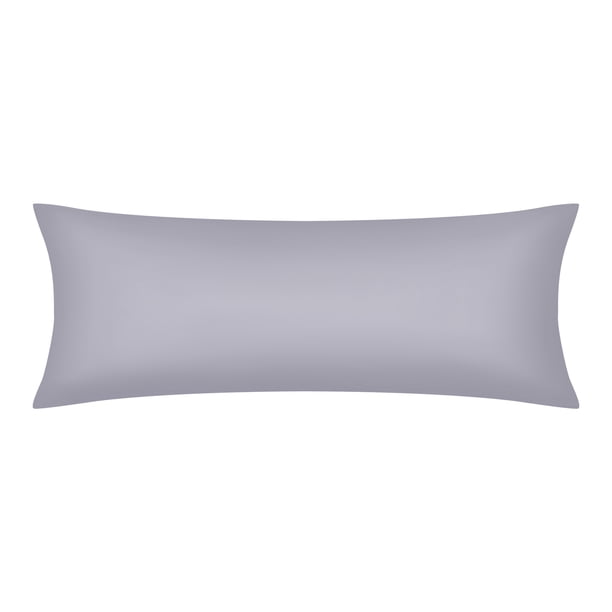 REGALWOVEN 1 Pcs Fundas de Almohada de Algodón, Fundas de Almohada Refrigerantes con Cierre de Sobre, Regalo para Mujeres Hombres Gris Claro King