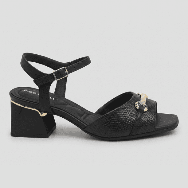 Sandalia Mujer Negro Renee 37 Piccadilly