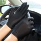 thumbnail image 2 of Xiao Hua 1 Par de Guantes de Verano para Mujer Resistentes a los Rayos UV, Guantes para Conducir con Pantalla Táctil, Guantes Antideslizantes y con Protección Solar, Negro, 2 of 4