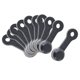 thumbnail image 4 of 10x BICICLETA GOMA FRENO PURGA ENGRASE TAPONES CUBIERTA POLVO Negro, 4 of 5