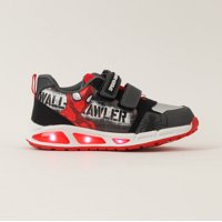 Zapatillas Con Luces Niño Spiderman Wall Negro Marvel
