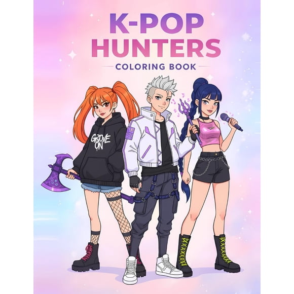 Libro para colorear K-Pop Idol (publicado de forma independiente)