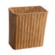 thumbnail image 1 of Cubo De Basura Rectangular Para Espacios Estrechos, Para Inodoro, Sala De Estar, Oficina, Marrón Claro, 1 of 5