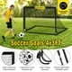 thumbnail image 3 of Portería de fútbol BORNEW 122x91 cm portátil tipo pop‑up para niños, 3 of 7