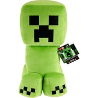 Figura De Peluche Mattel Minecraft Creeper Jumbo De 40 Cm Inspirada En