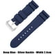 thumbnail image 4 of Correa de silicona para reloj Panerai para hombre Bernice, correa de repuesto de caucho suave de 22/24 mm/26 mm., 4 of 5