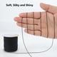 thumbnail image 3 of Cuerda de nailon LUSTEMBER de 0,8 mm para hacer joyas, 110 yardas, 3 of 6