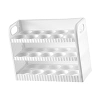 Bothyi - Porta Huevos Para Refrigerador Contenedor De Huevos Con Asa Para Despensa Blanco