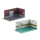 thumbnail image 1 of 2 Piezas 1:32 Estacionamiento Modelo Coche Diecast Garaje Para Diorama Estilo B, 1 of 5