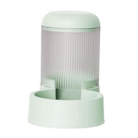 Magideal - Alimentador Automático Para Mascotas, Estación De Alimentación De Base Antideslizante Para Beber Agua, Tazones De Comida Para Cachorros, Suministro De Alimentador De Bocadillos