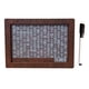 thumbnail image 4 of Hucha para adultos, caja de ahorro de dinero con estuche de almacenamiento en el mostrador, para objetivo de ahorro, banco de dinero con objetivo de Marron oscuro, 4 of 5