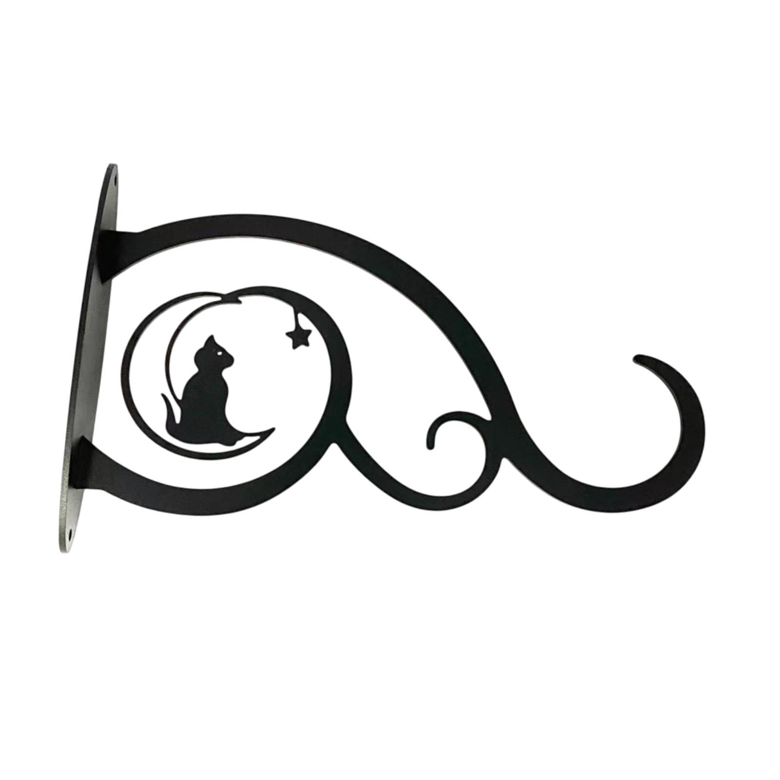 Magideal - Gancho De Metal Para Plantas, Colgador De Pared De Hierro, Gancho Para Cesta De Flores, Colgador Para Comedero De Pájaros, Soporte Multifuncional Para 634 X 996 Pulgadas