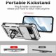 thumbnail image 3 of Funda Resistente Anillo Soporte Google Pixel 8 Privacidad Cámara Montaje Magnético Plata, 3 of 5