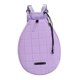 thumbnail image 2 of Mochila De Tenis De Gran Capacidad Con Correa Ajustable Bolso Bandolera De Poliéster Morado, 2 of 5