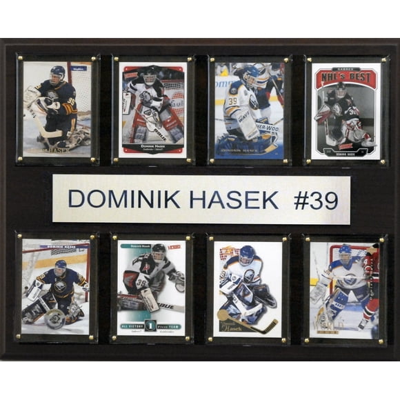 Placa C&I Collectables NHL Buffalo Sabres Dominik Hasak +8 tarjetas