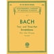 thumbnail image 1 of Partituras G. Schirmer, Inc. Invenciones de Bach para piano, 1 of 1
