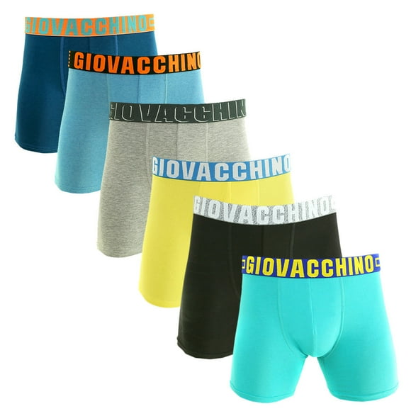 Pack de 6 Boxer Medio Algodón Hombre