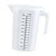 thumbnail image 4 of Jarra medidora con escala, jarra de agua, transparente, portátil, para utensilios de cocina, recipiente para líquidos, para leche, jugo, té y cerveza. 2L, 4 of 5