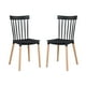 thumbnail image 1 of SET 2 SILLAS DE COMEDOR WEM NEGRO, 1 of 3