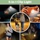 thumbnail image 4 of Luz nocturna con clip para enfermera Divava recargable, 2 piezas, naranja, 4 of 7