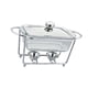 thumbnail image 1 of Calentador De Alimentos Tipo Bufé, Práctico Recipiente Para Alimentos Para Cumpleaños, Fiestas, Catering, Eventos, 1,3 L, 1 Compartimento, 1 of 5