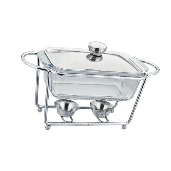Calentador De Alimentos Tipo Bufé, Práctico Recipiente Para Alimentos Para Cumpleaños, Fiestas, Catering, Eventos, 1,3 L, 1 Compartimento