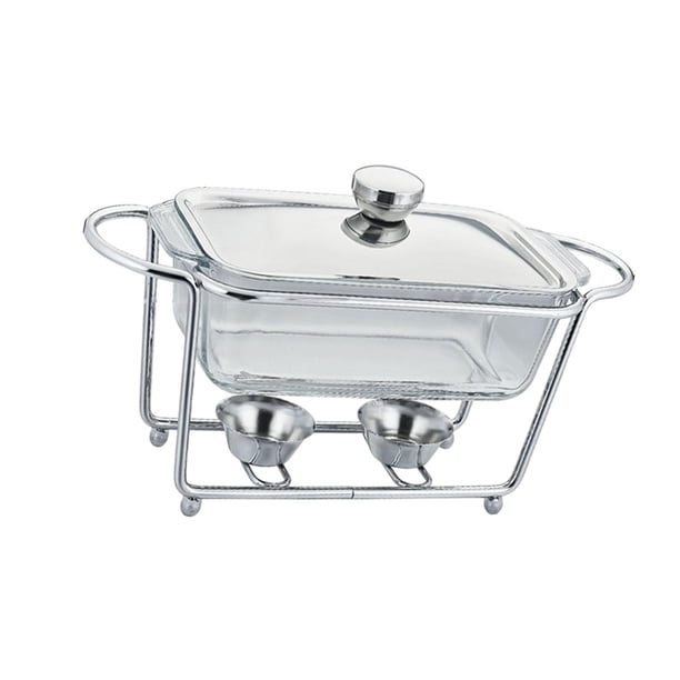 Calentador De Alimentos Tipo Bufé, Práctico Recipiente Para Alimentos Para Cumpleaños, Fiestas, Catering, Eventos, 1,3 L, 1 Compartimento
