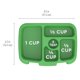thumbnail image 4 of Bandeja Bentgo Kids con tapa transparente verde, 4 of 4