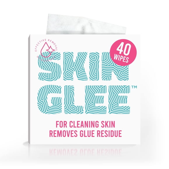 Toallitas removedoras de adhesivo Not Just A Patch Skin Glee (paquete de 40)