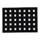 thumbnail image 1 of Felpudo Geométrico REGALWOVEN para Interior y Exterior, Impermeable, Antideslizante, de Perfil Bajo para Entrada, Felpudo Rascador para Atrapar Suciedad Negro 32" x 20", 1 of 7