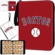 thumbnail image 1 of Carpeta Para Tarjetas De Béisbol De 900 Bolsillos Boston Red, 1 of 5