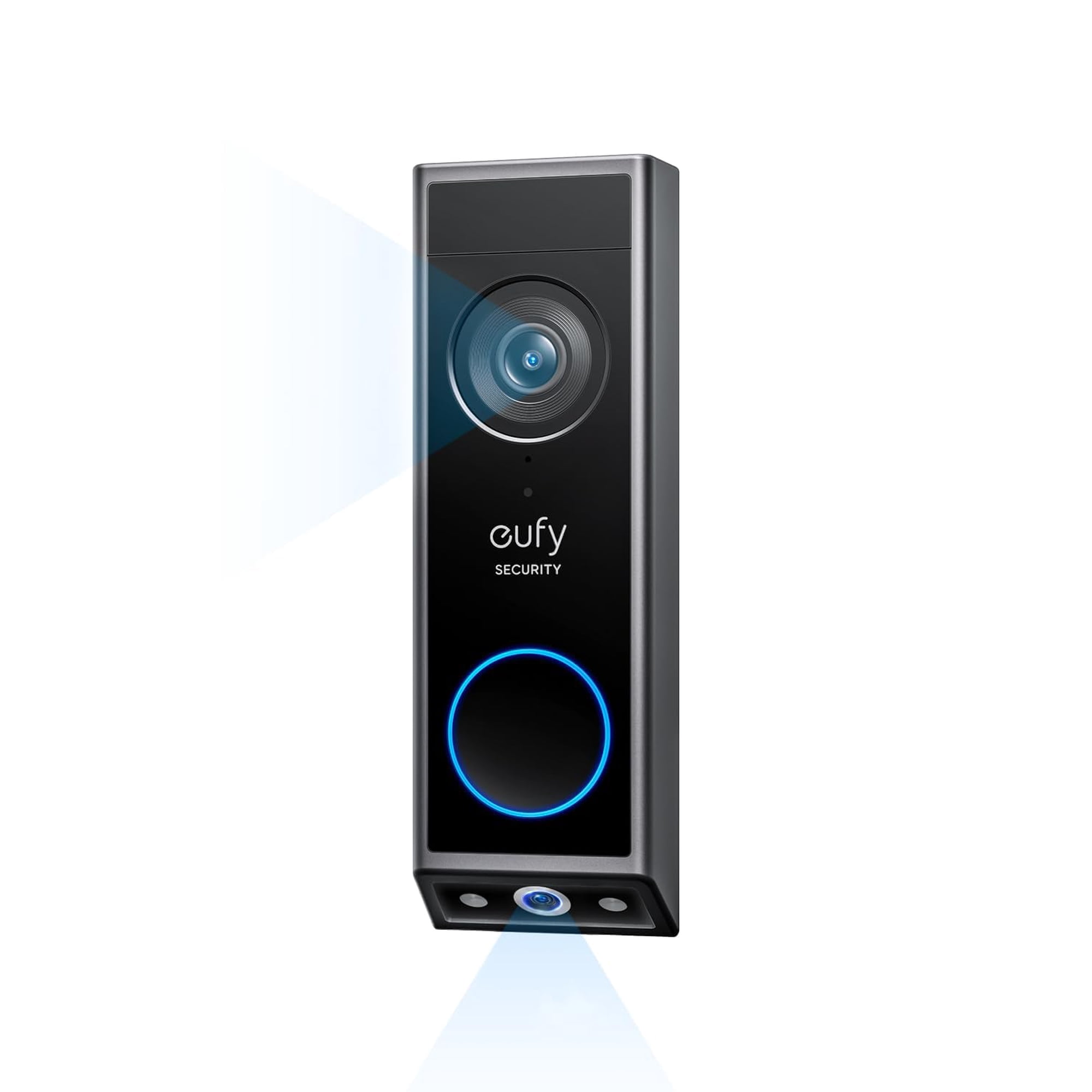 Eufy Security Video Doorbell E340 (alimentado Por Batería), Cámaras Duales Con Protector De Entrega, 2k Full Hd Y Visión Nocturna En Color, Compatible Con Homebase S380, Sin Tarifa Mensual
