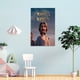 thumbnail image 4 of El Rey de Reyes Cuadro decorativo colgante - Arte de pared - Póster enmarcado - Decoración de pared - Regalos para familia, amigos y aficionados 40*60 cm, 4 of 6
