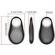 thumbnail image 2 of Localizador de llaves inalámbrico Bluetooth 4.0 (3 unidades), sensor de alarma antipérdida inteligente, rastreador con GPS, localizador de artículos para niños, teléfono, coche, billetera, equipaje y, 2 of 5