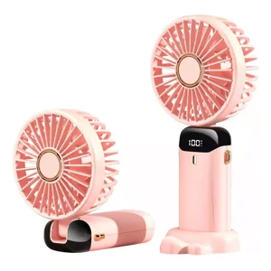 Max - Ventilador De Mano Portátil Enfriador 5 Velocidades