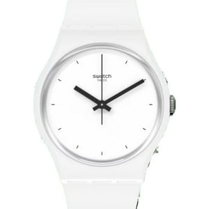 Reloj Swatch Unisex Think Time White So31W100 Blanco 34Mm