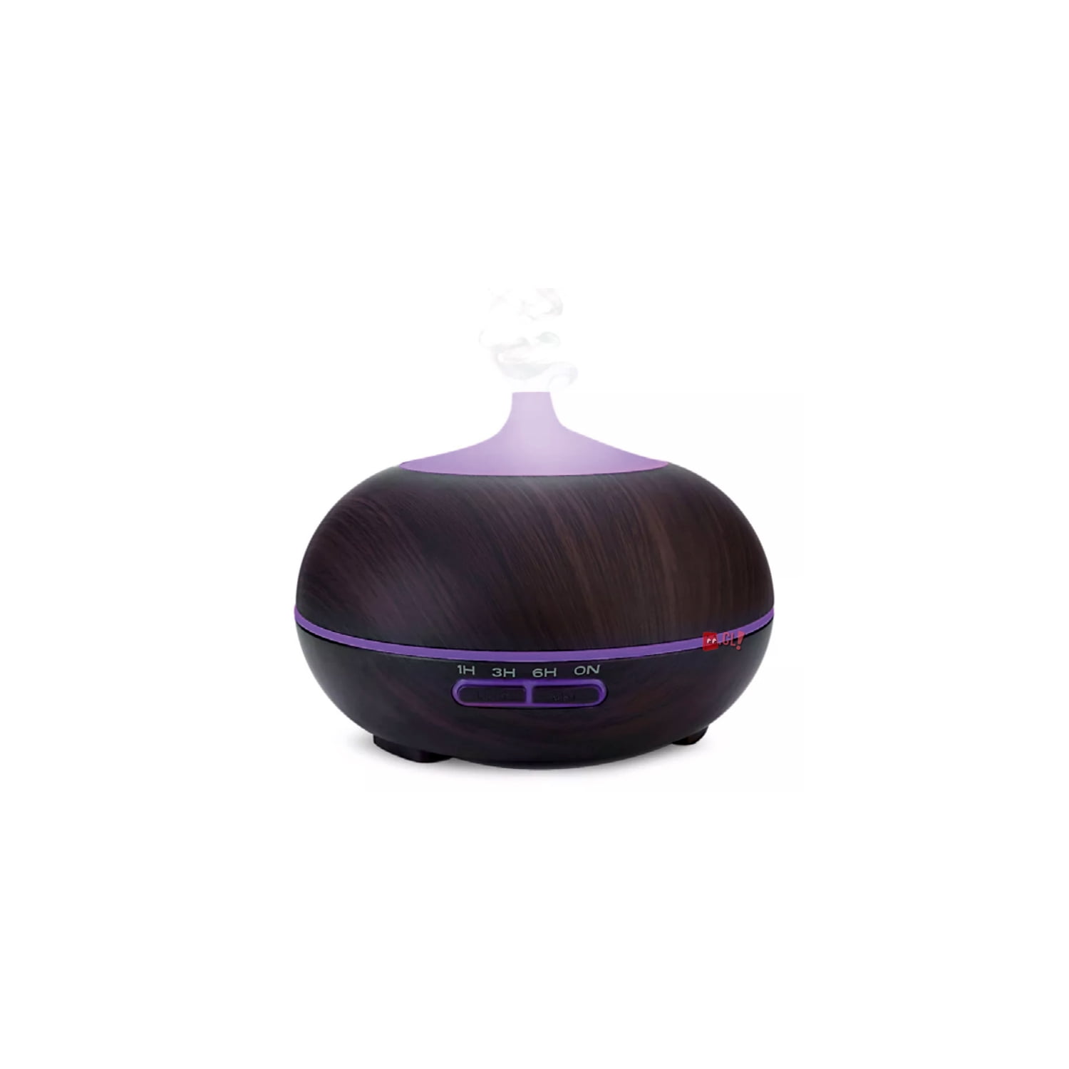 Puntostore - Humidificador Y Difusor De Aromas 300 Ml Madera Oscuro
