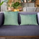 thumbnail image 2 of Cojín Plutus Brands Plutus Glacier Lux Shiny Velvet, 2 of 5