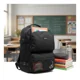 thumbnail image 1 of Mochila Escolar Reforzada Negra / Azul Gran Capacidad y Multibolsillos Incluye Puerto USB - Cable, 1 of 5